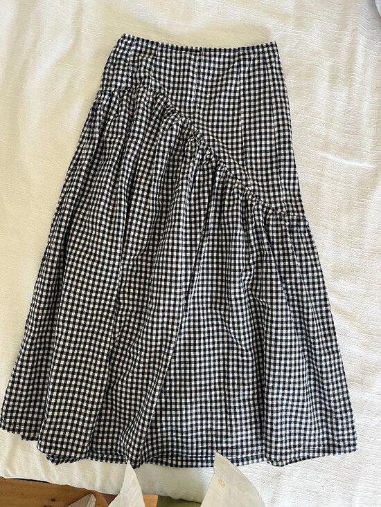 Lisa Says Gah Dresses & Skirts - Lisa Says Gah! Maeve Skirt - Midnight Check Size XS (24" at High Waist)